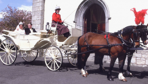 Landau Wedding Carriage