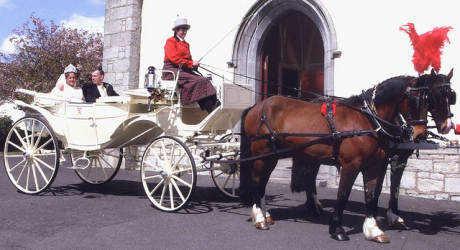 Landau Wedding Carriage